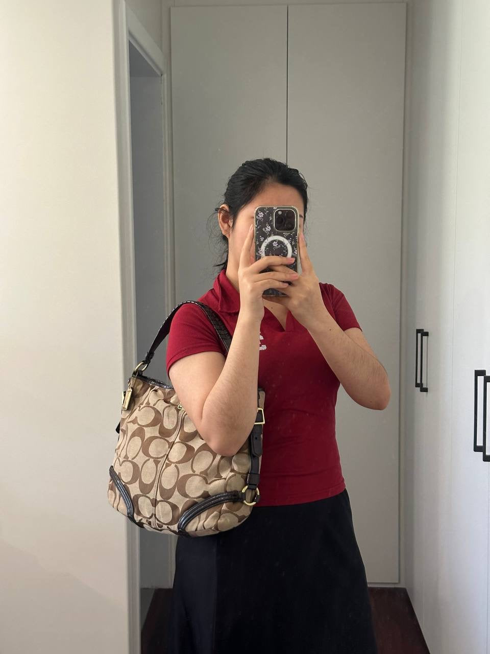 Authentic Vintage Coach Chelsea Hobo Bag