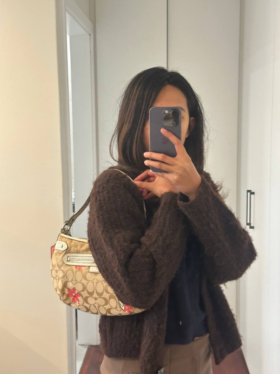 Authentic Vintage Coach Poppy Shoulder Bag