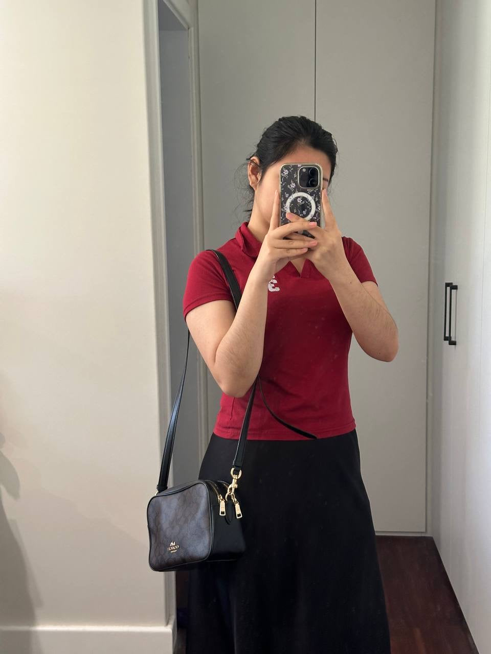Authentic Coach Jes Crossbody Bag