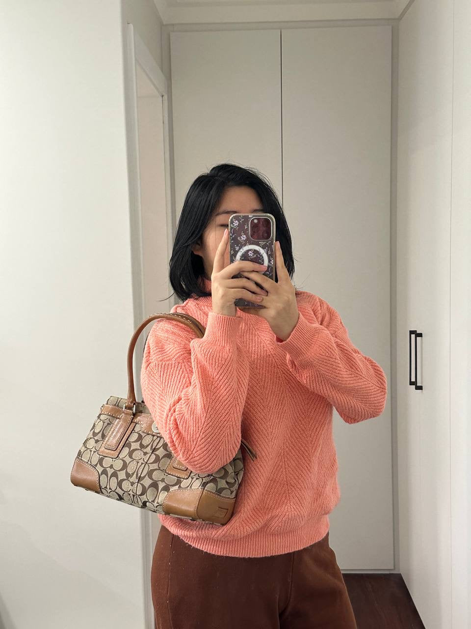 Authentic Vintage Coach Hamptons Shoulder Bag