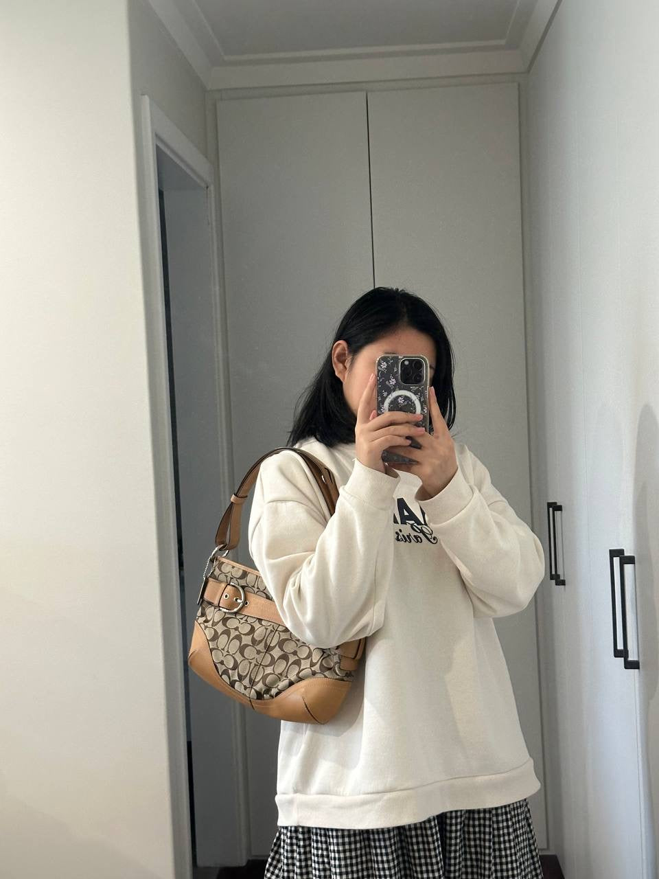 Authentic Vintage Coach Signture Shoulder/Crossbody Bag