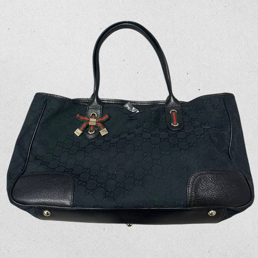 Authentic Vintage Gucci GG Princess Tote Bag