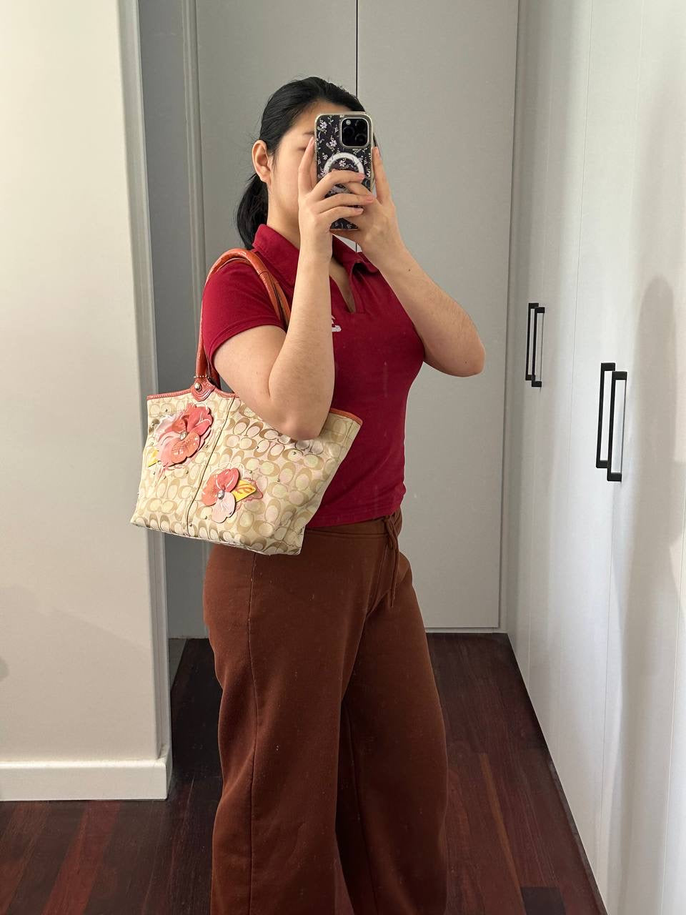 Authentic Vintage Coach Bleecker Signature Tote Bag