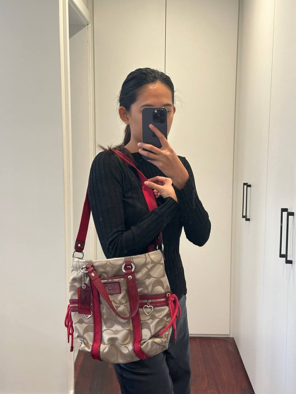 Authentic Vintage Coach Poppy Tote Bag