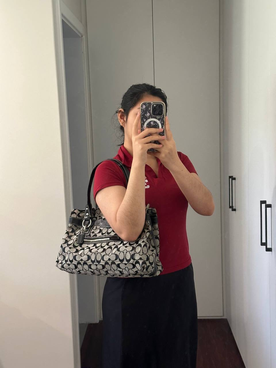 Authentic Vintage Coach Penelope Signature Tote Bag