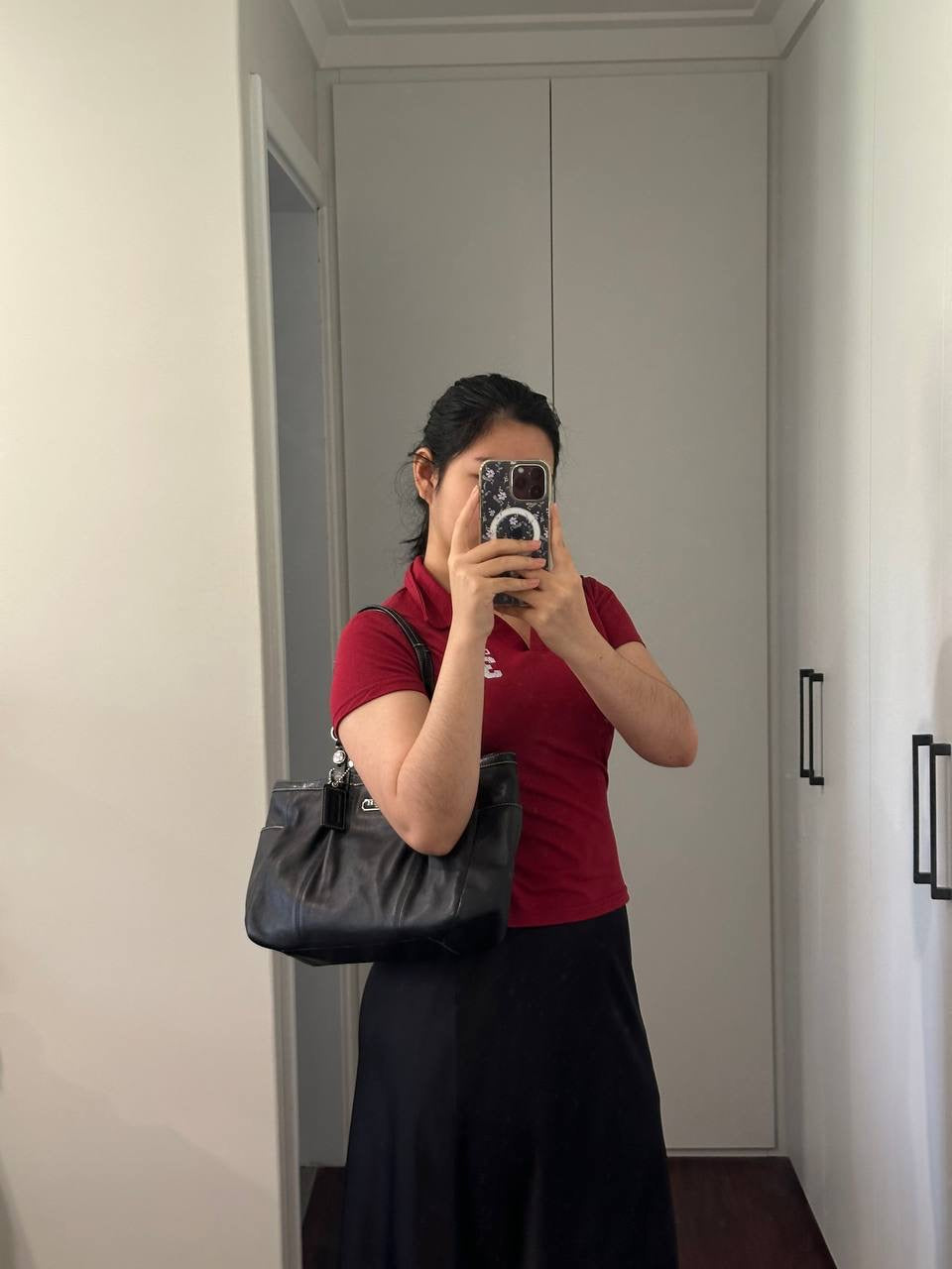 Authentic Vintage Coach Leather Tote Bag