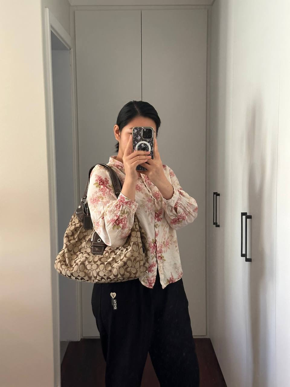 Authentic Vintage Coach Soho Signature Tote Bag