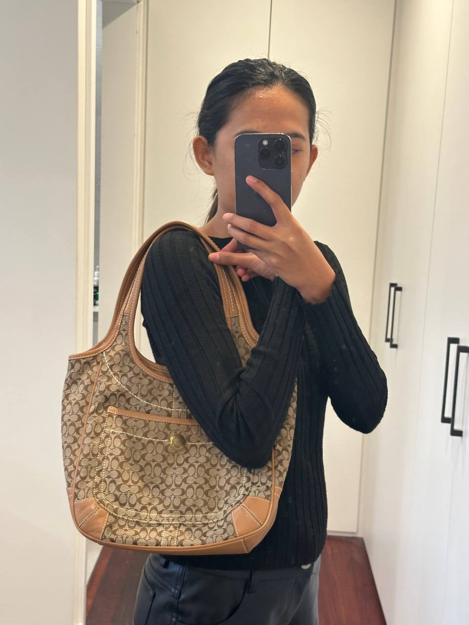 Authentic Vintage Coach Ergo Shoulder Bag