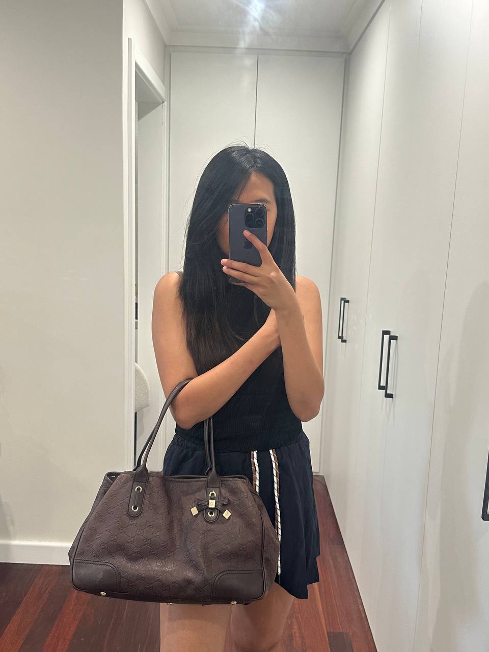 Authentic Vintage Gucci GG Princess Tote Bag