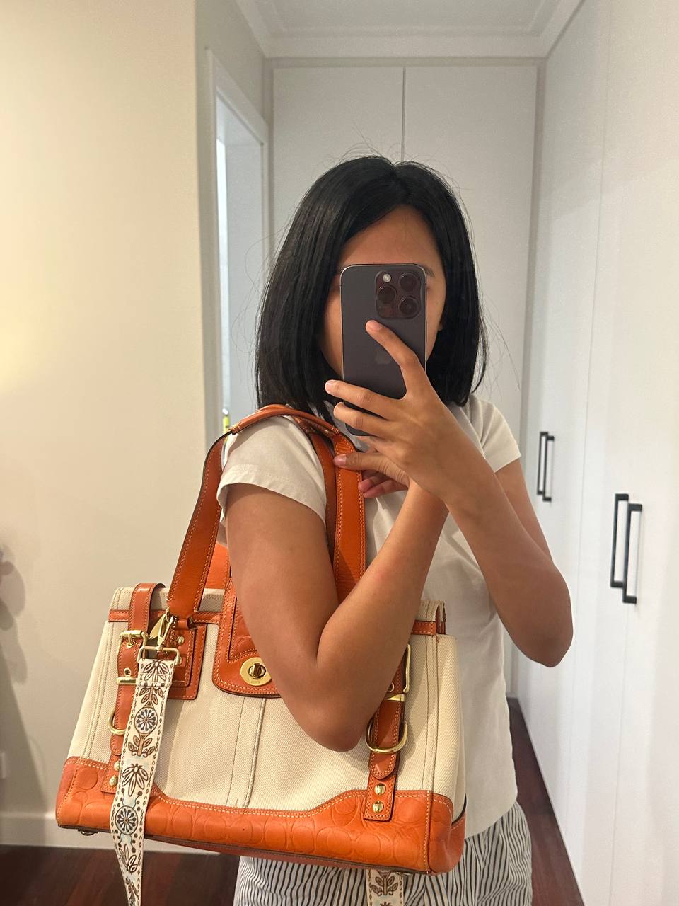 Authentic Vintage Coach Satchel Shoulder Bag