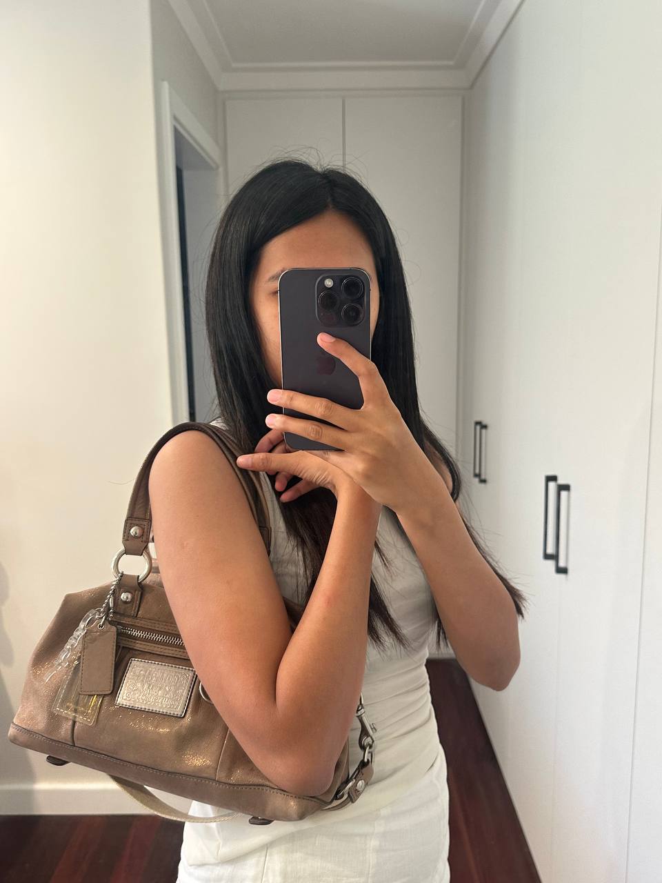 Authentic Vintage Coach Ashley Shoulder Bag