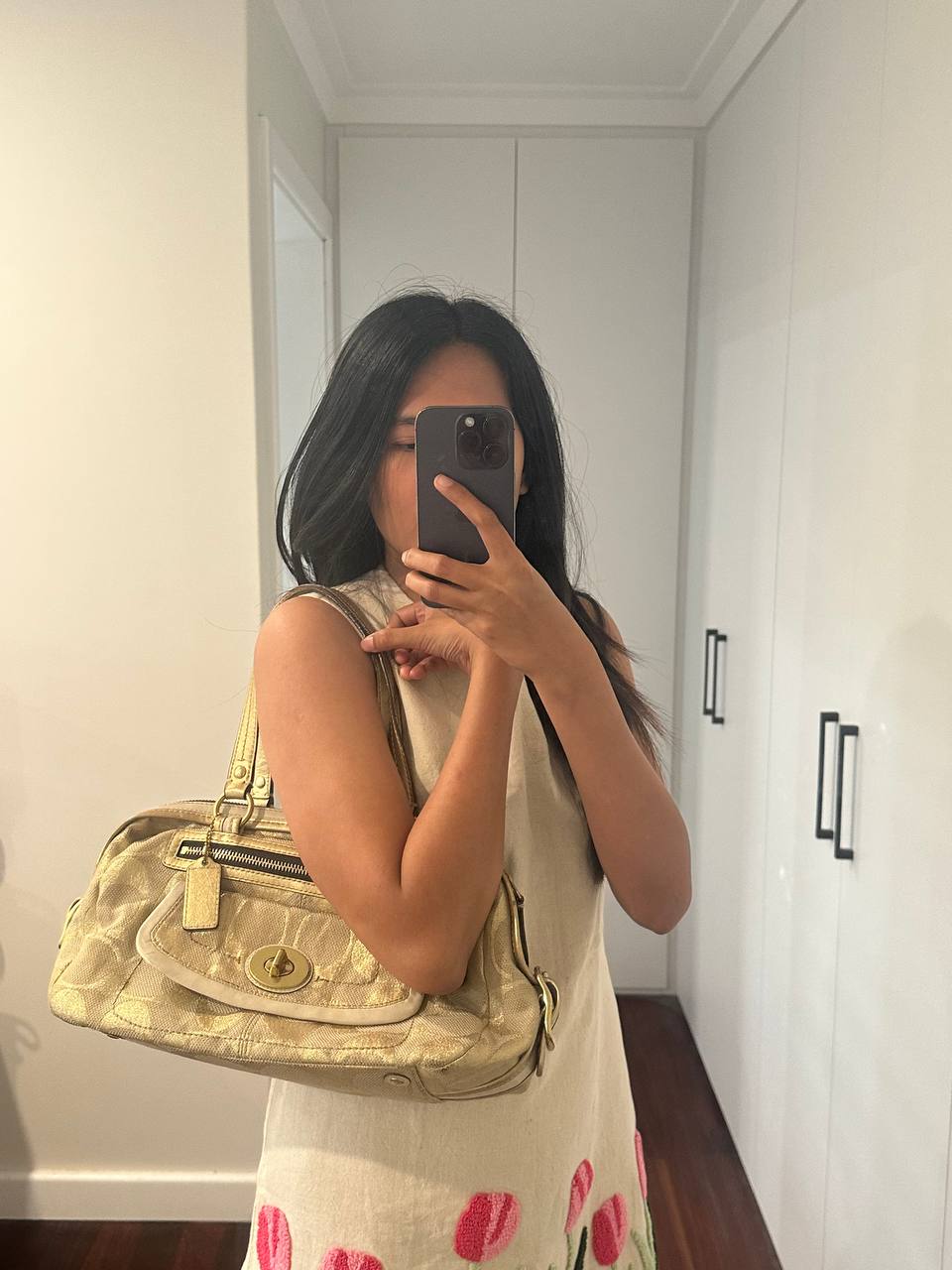 Authentic Vintage Coach Satchel Shoulder Bag