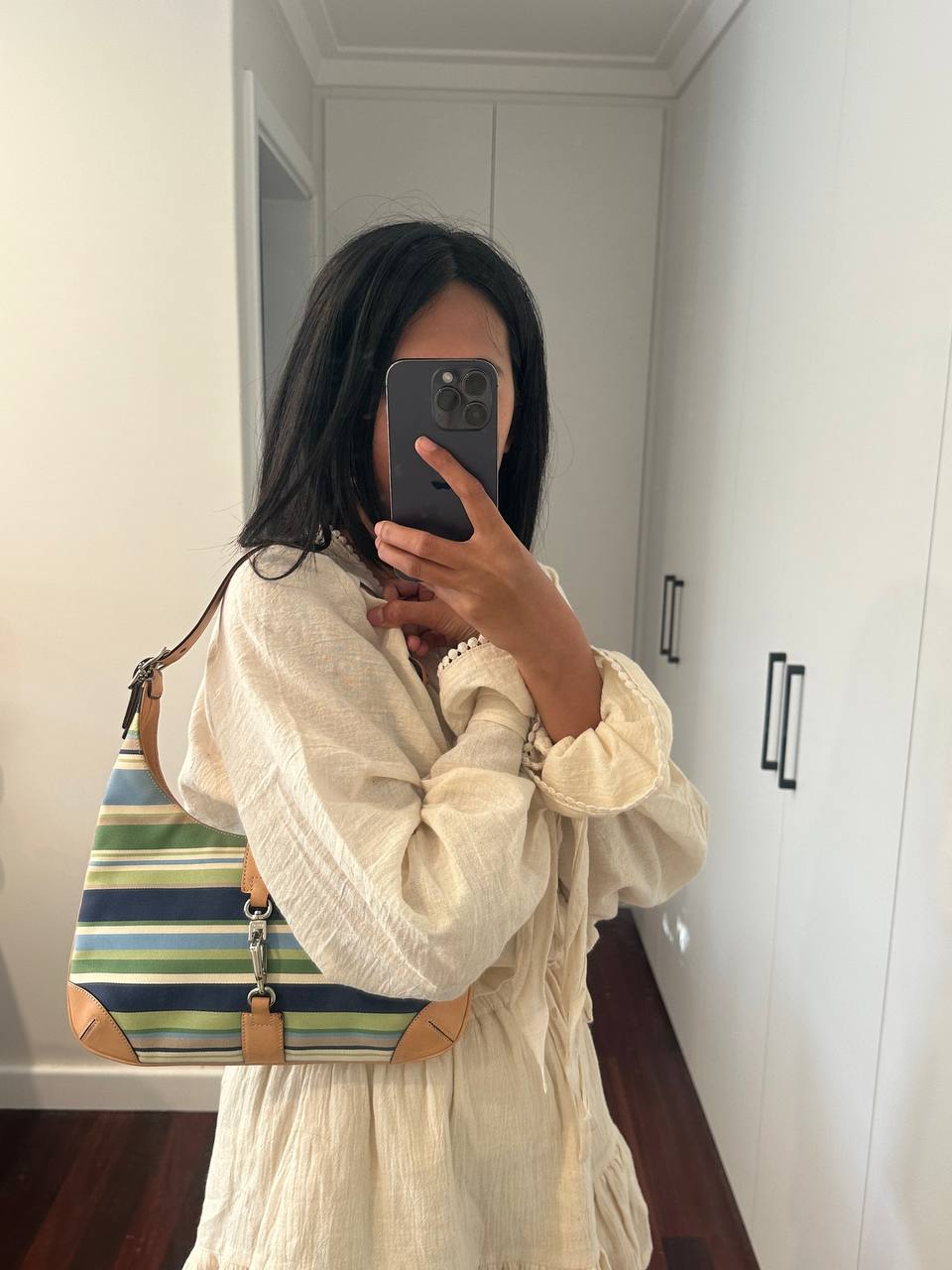 Authentic Vintage Coach Hampton Shoulder Bag