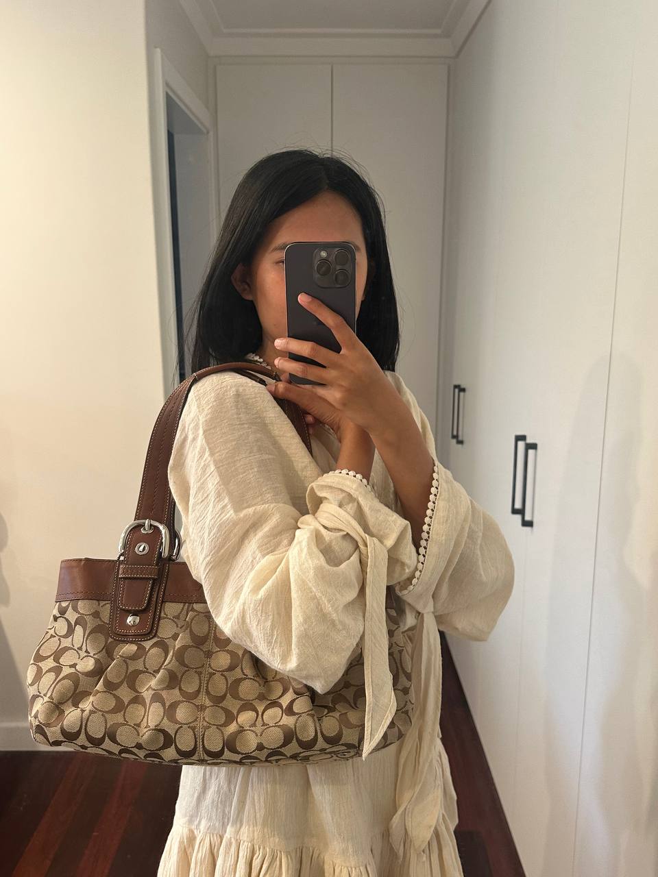 Authentic Vintage Coach Soho Signature Tote Bag