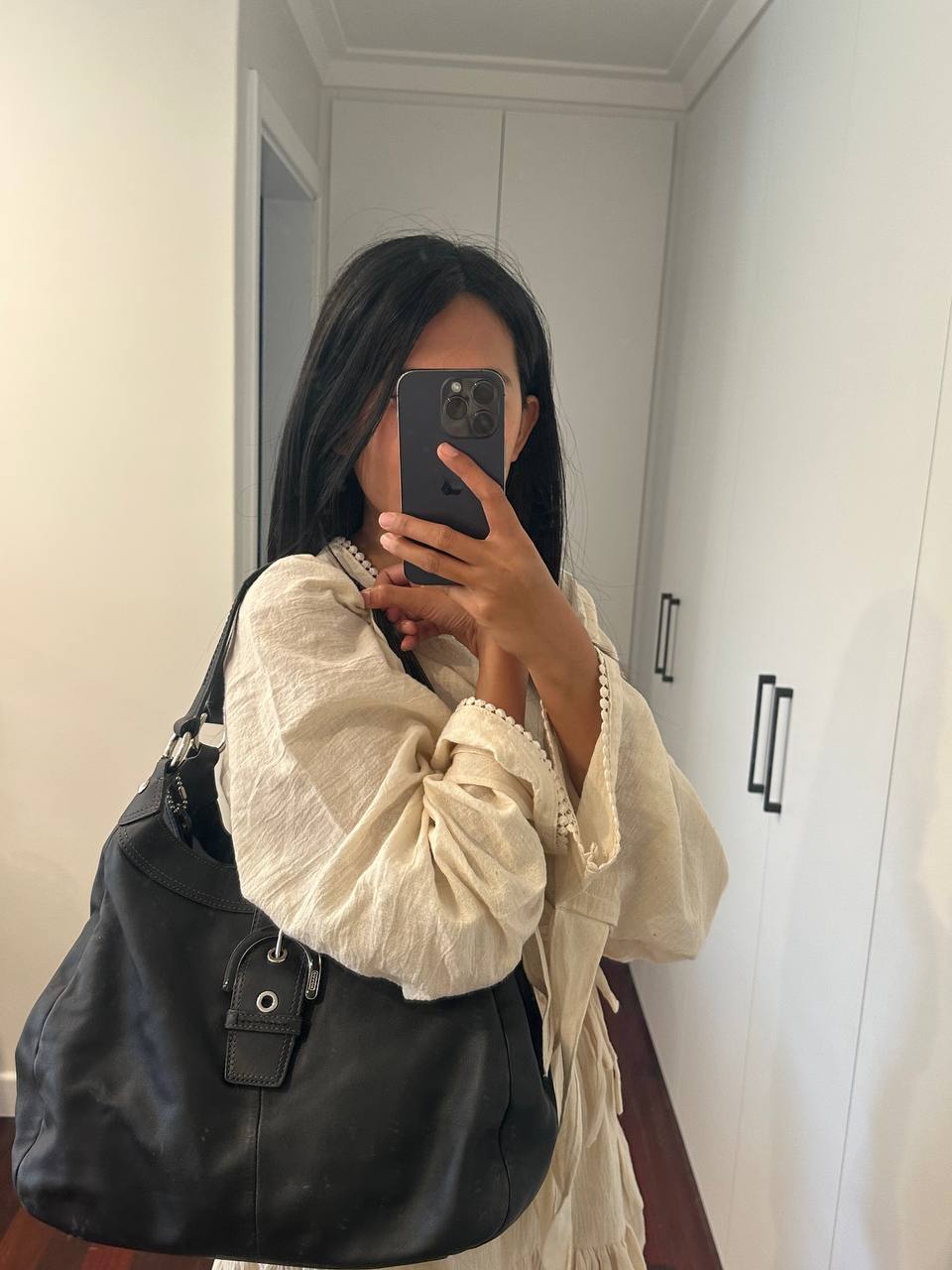 Authentic Vintage Coach Soho Leather Tote Bag