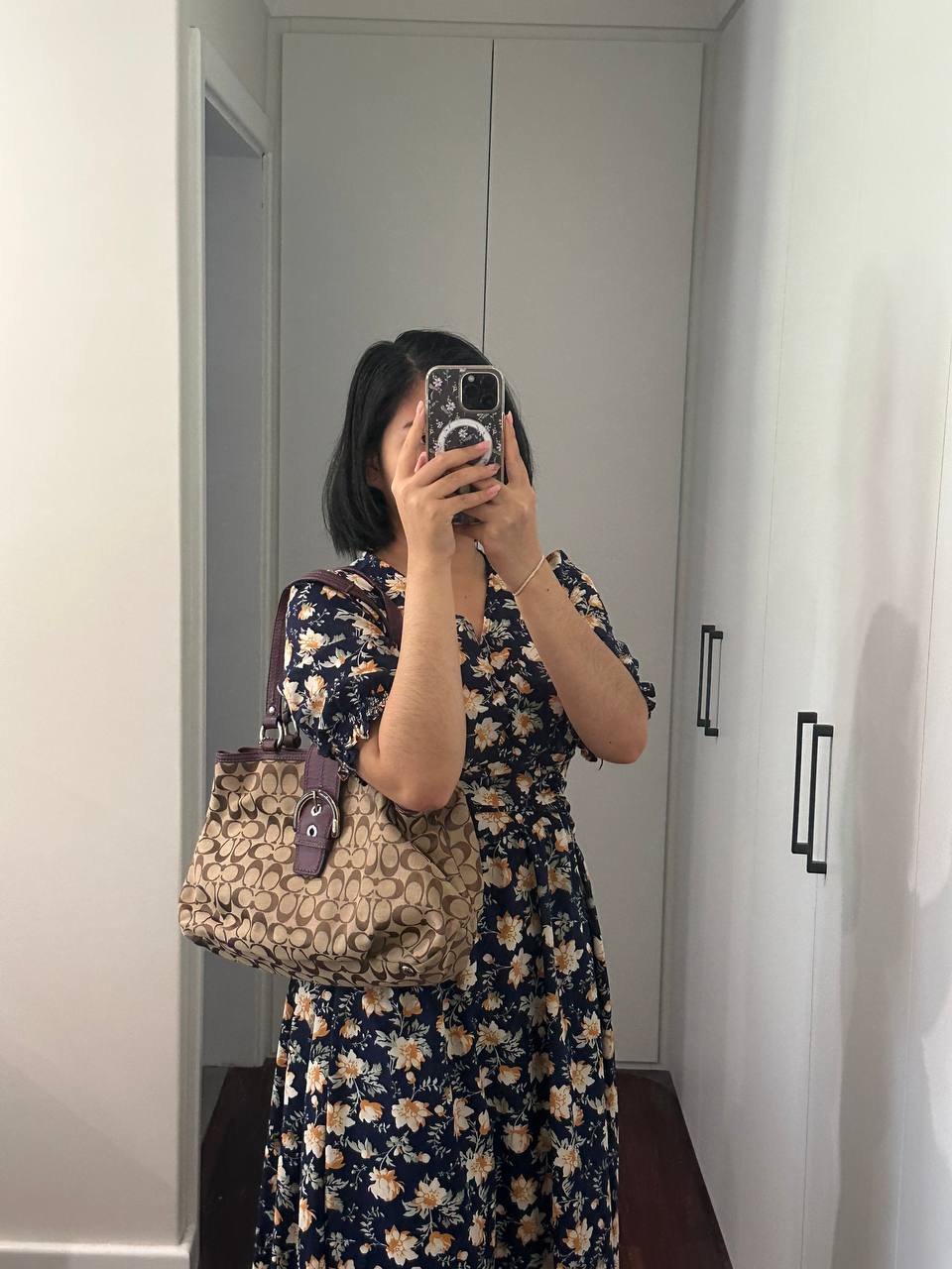 Authentic Vintage Coach Soho Signature Tote Bag