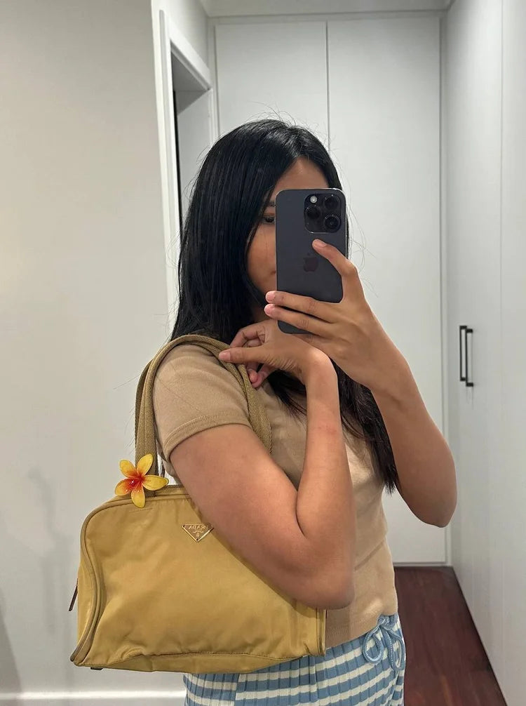 Authentic Vintage Prada Bowling Bag