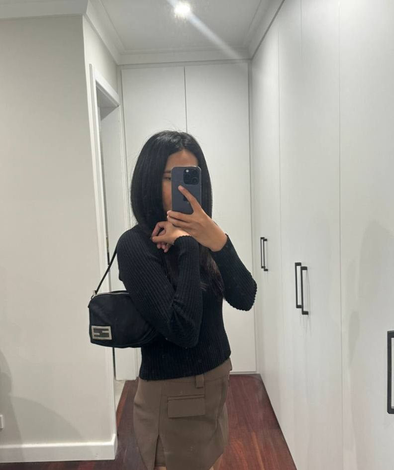 Authentic Vintage Fendi Small Shoulder Bag