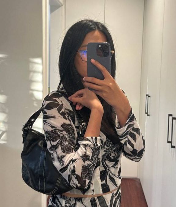 Authentic Vintage Coach Leather Hobo Bag