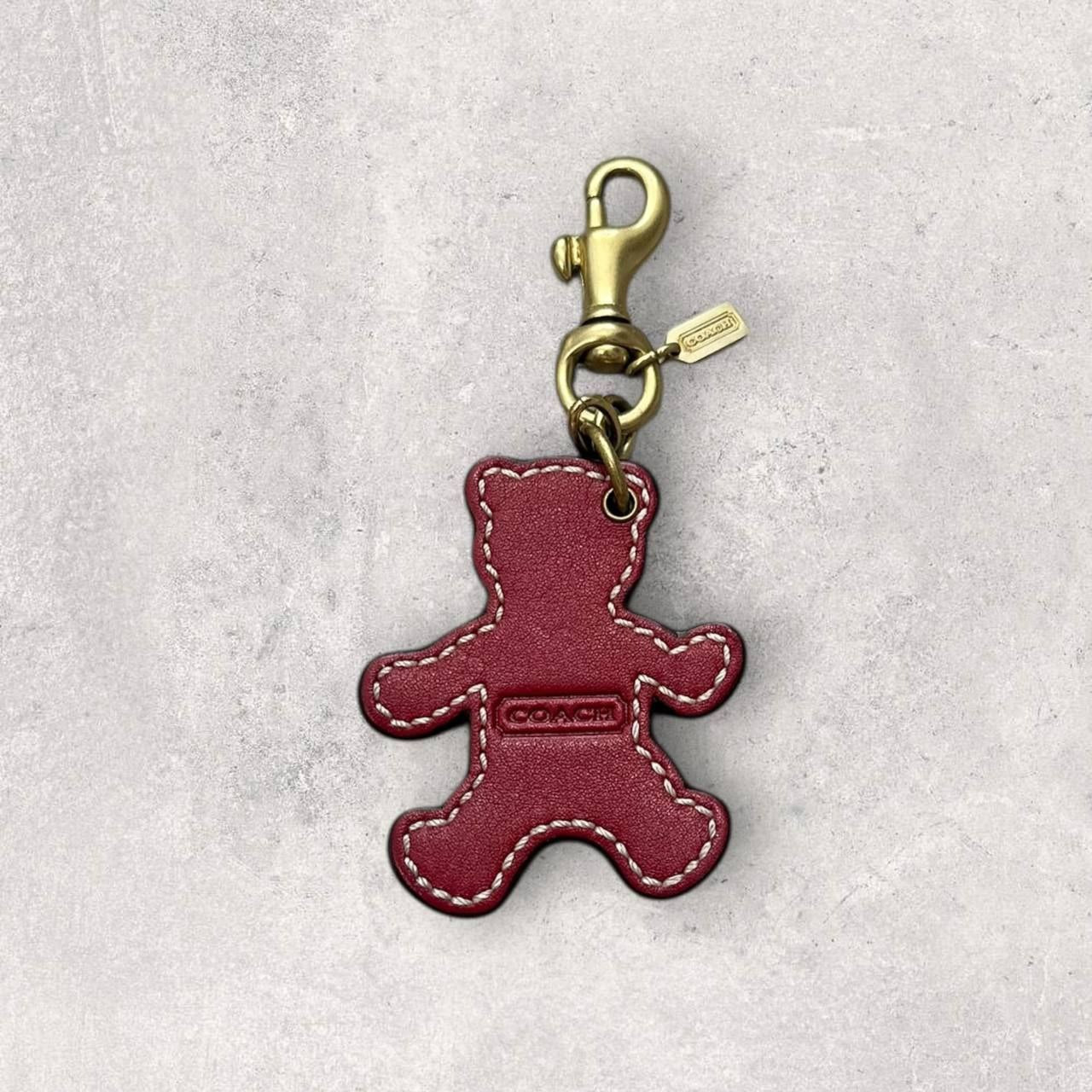 Authentic Coach Bear Signature Bag Charm