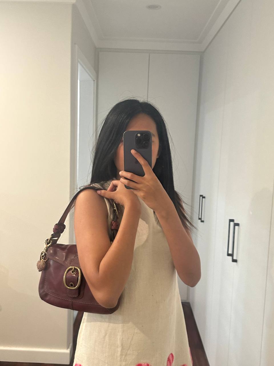 Authentic Vintage Coach Bleecker Leather Shoulder Bag