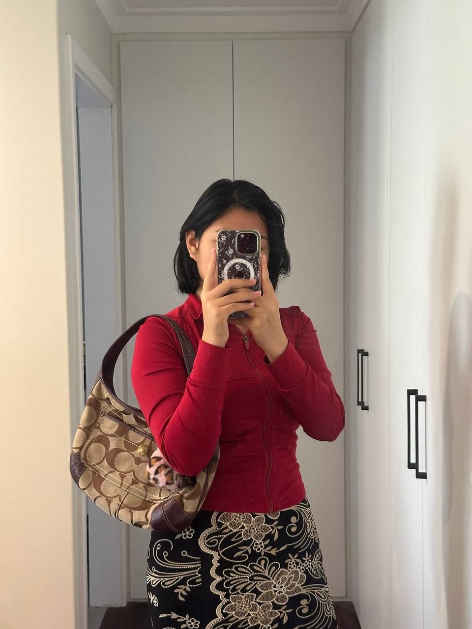 Authentic Vintage Coach Ergo Signature Hobo Bag