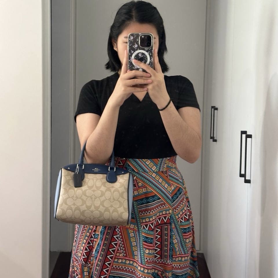 Authentic Vintage Coach Mini Bennett Shoulder Bag