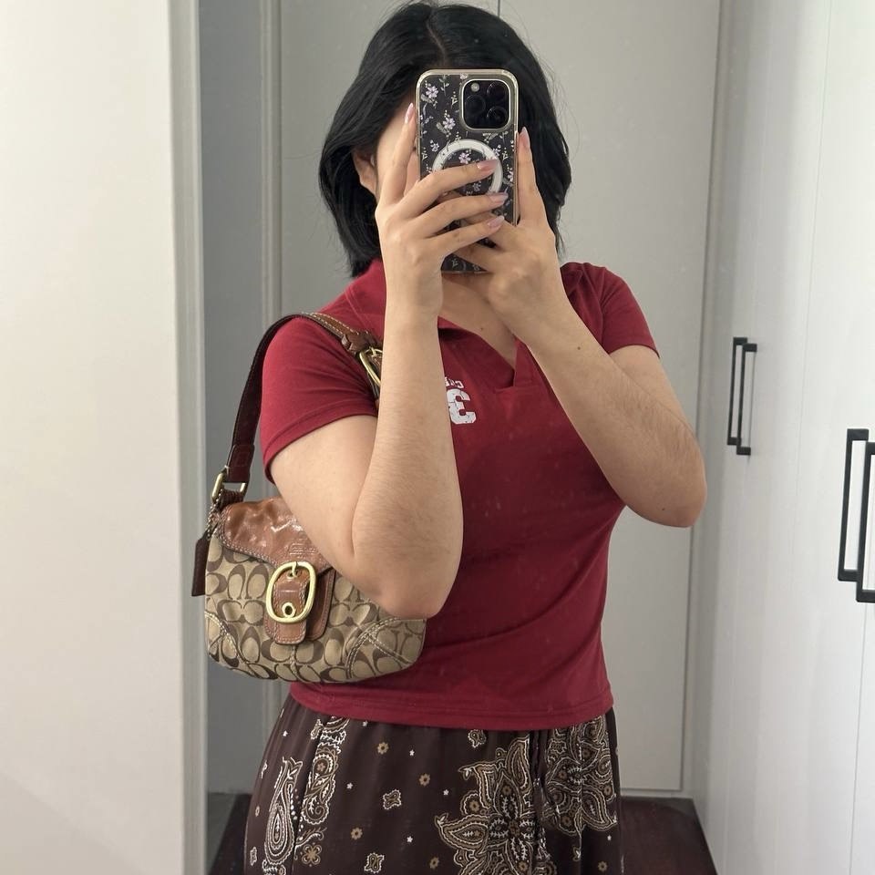 Authentic Vintage Coach Bleecker Shoulder Bag