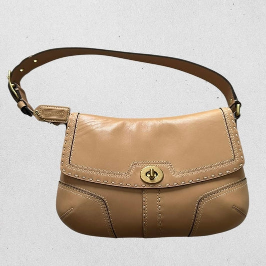Authentic Vintage Coach Leather Shoulder Bag