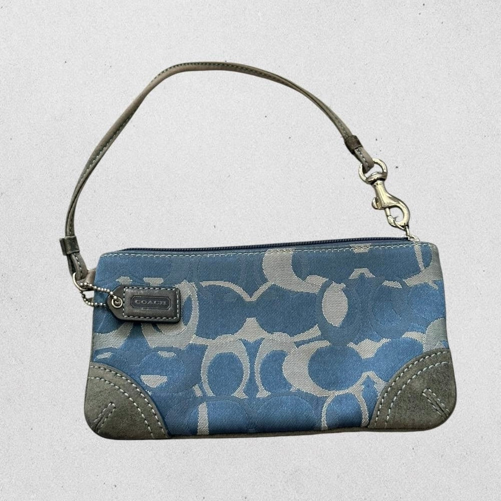 Authentic Vintage Coach Signature Shoulder Bag & Wallet