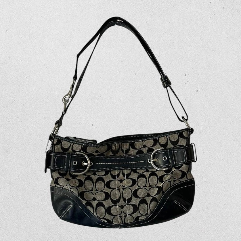 Authentic Vintage Coach Signature Crossobody/Shoulder Bag