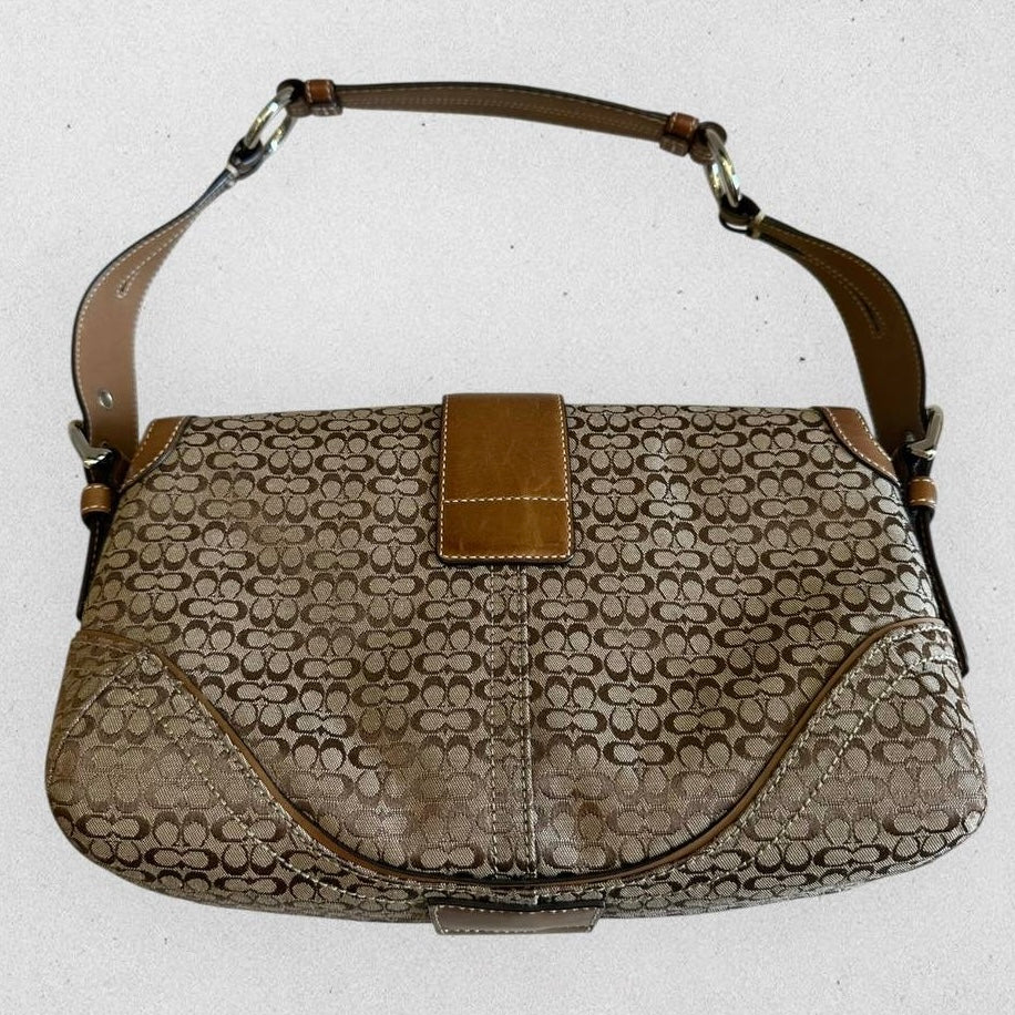 Authentic Vintage Coach Soho Flap Shoulder Bag