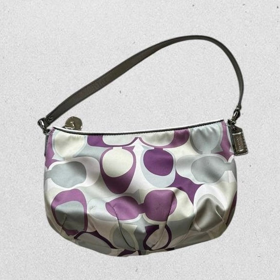 Authentic Vintage Coach Op Art Hobo Bag