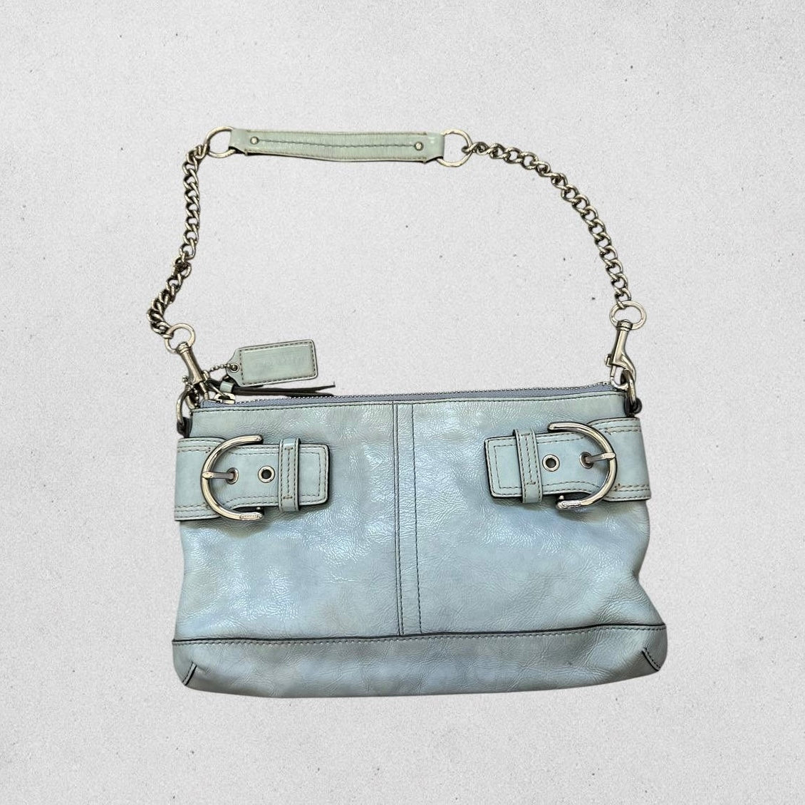 Authentic Vintage Coach Soho Patent Leather Shoulder Bag Rare