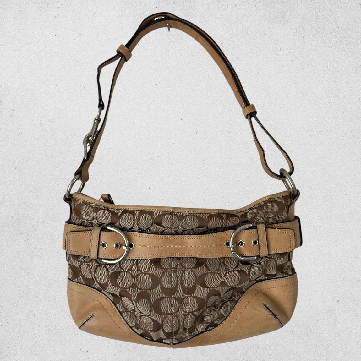 Authentic Vintage Coach Soho Signature Shoulder/Crossbody Bag