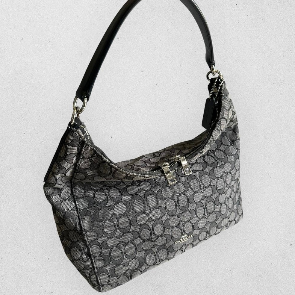 Authentic Vintage Coach Signature Hobo Bag