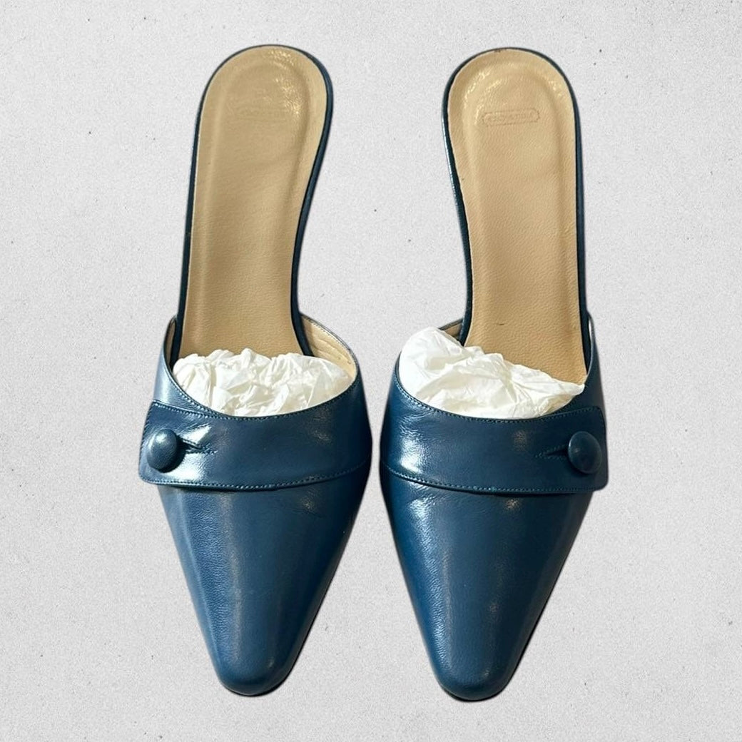 Authentic Vintage Coach Kitten Heels