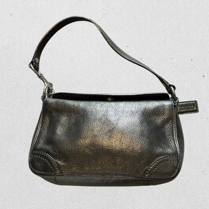 Authentic Vintage Coach Eddie Turnlock Leather Shoulder Bag