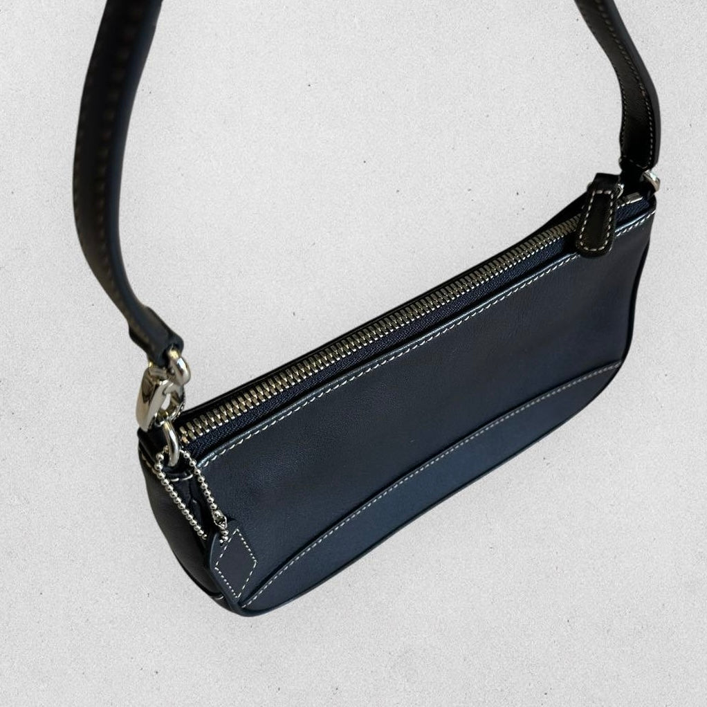 Authentic Vintage Coach Demi Leather Shoulder Bag