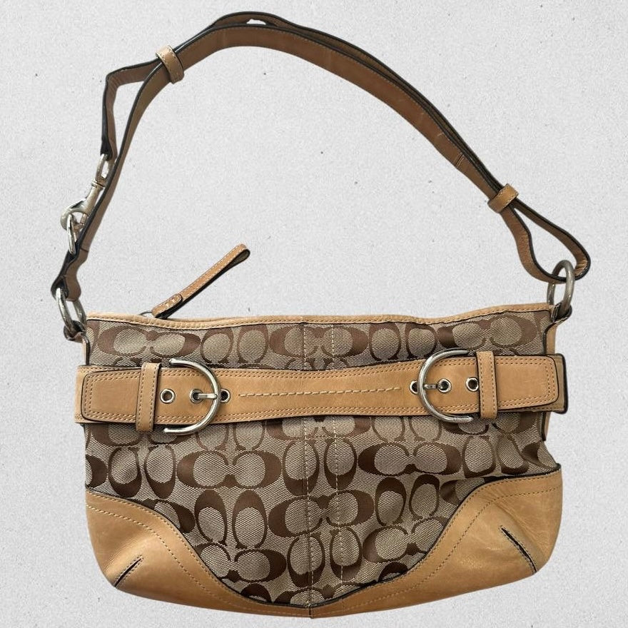 Authentic Vintage Coach Soho Signature Shoulder/Crossbody Bag