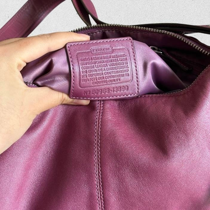 Authentic Vintage Coach Leather Shoulder/Crossbody Bag