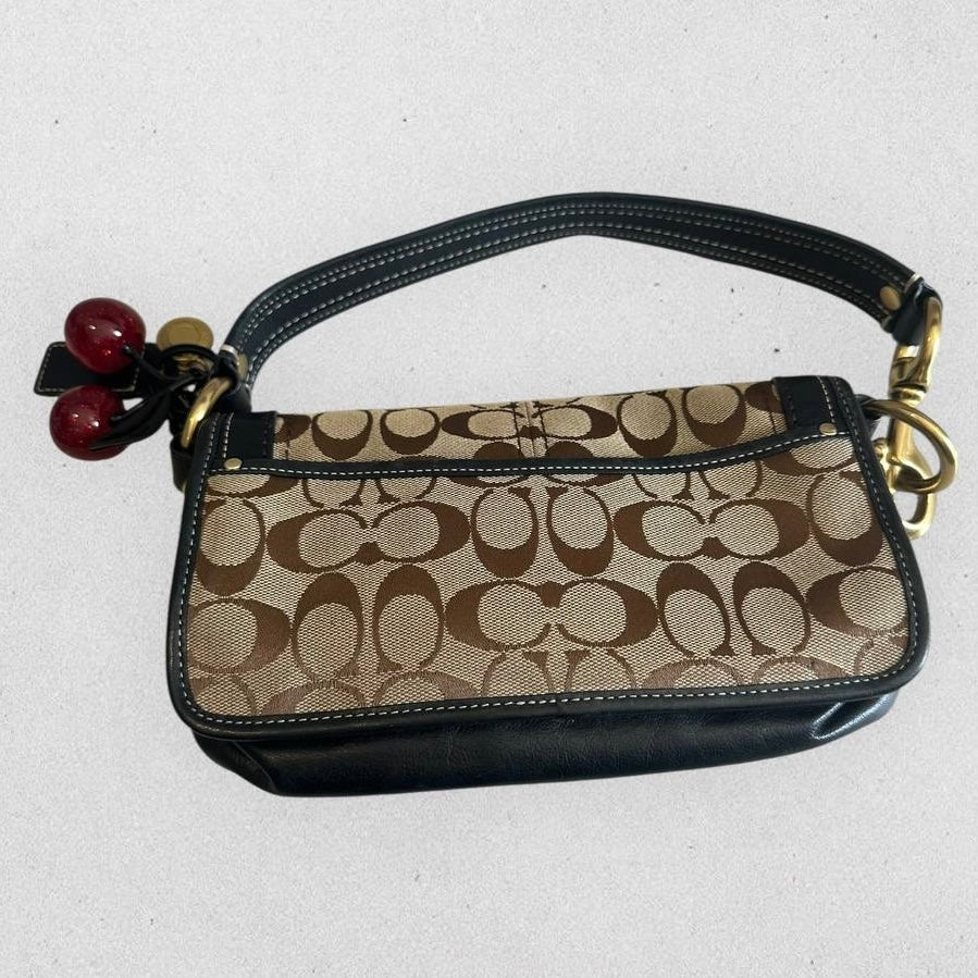Authentic Vintage Coach 65th Anniversary Legacy Stripe Bag