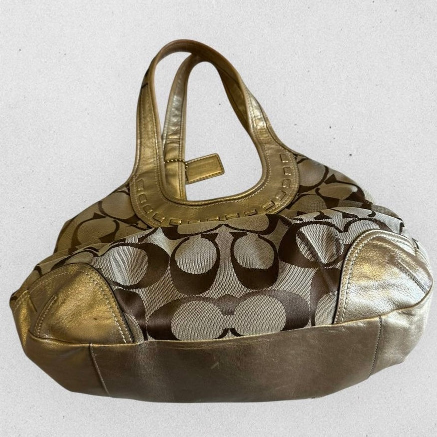 Authentic Vintage Coach Ergo Kisslock Tote Bag