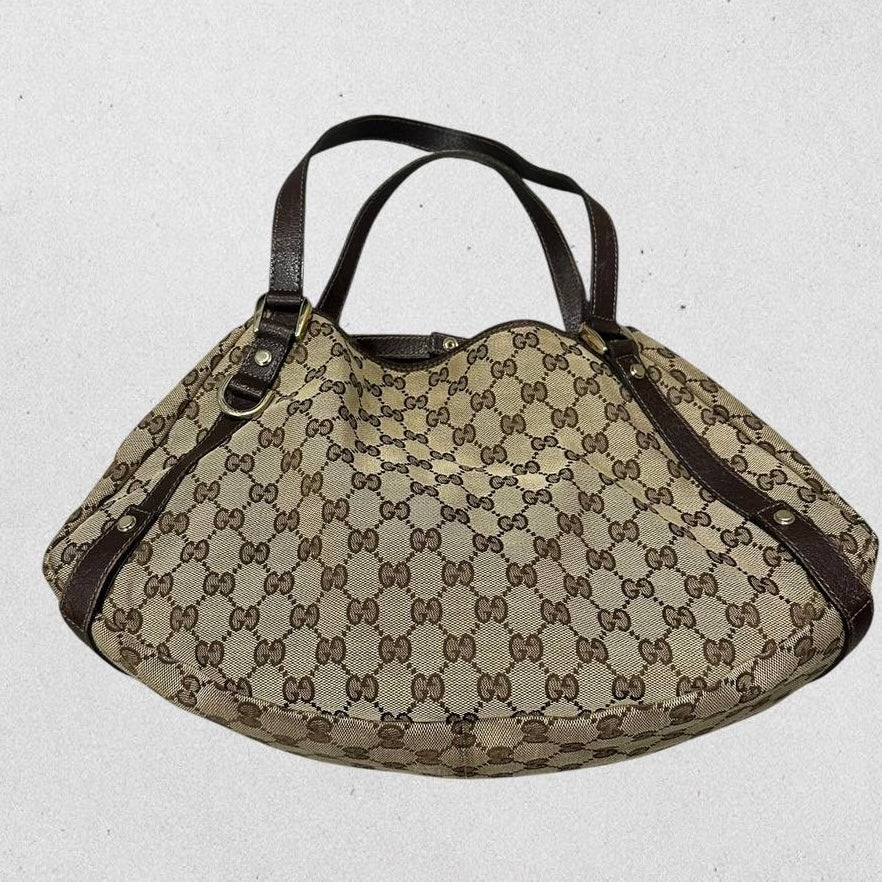 Authentic Vintage Gucci Abbey Tote Bag