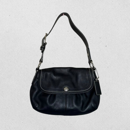 Authentic Vintage Coach Leather Shoulder Bag