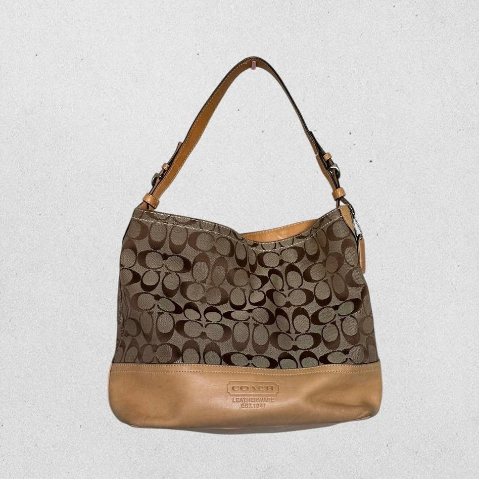 Authentic Vintage Coach Signature Tote Bag