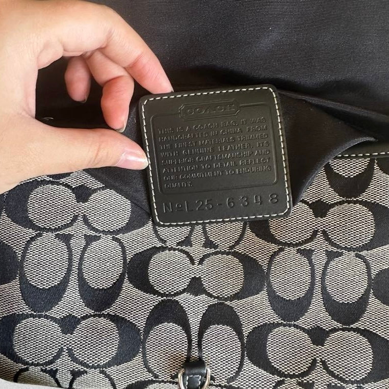 Authentic Vintage Coach Hamptons Shoulder Bag