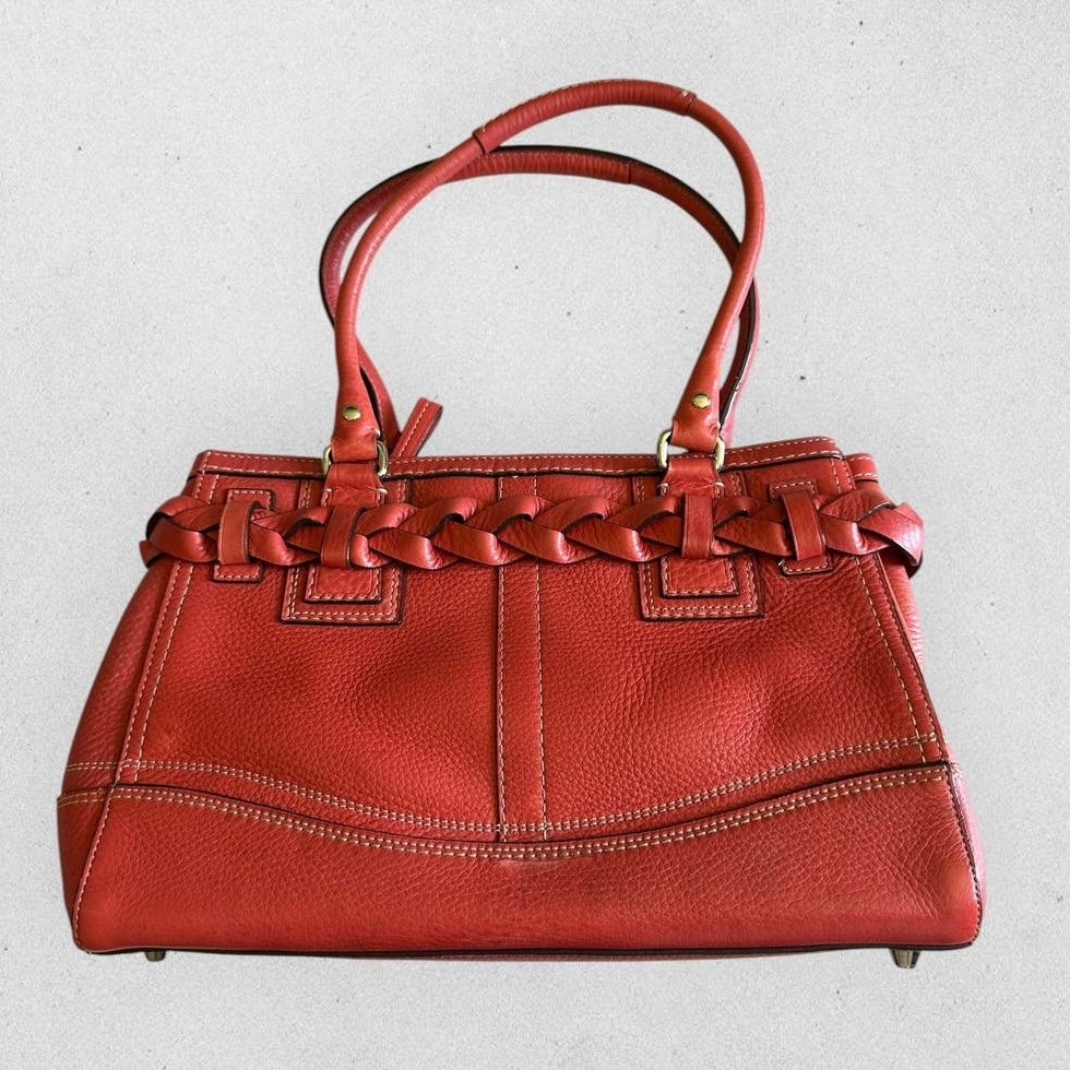 Authentic Vintage Coach Hamptons Leather Bag