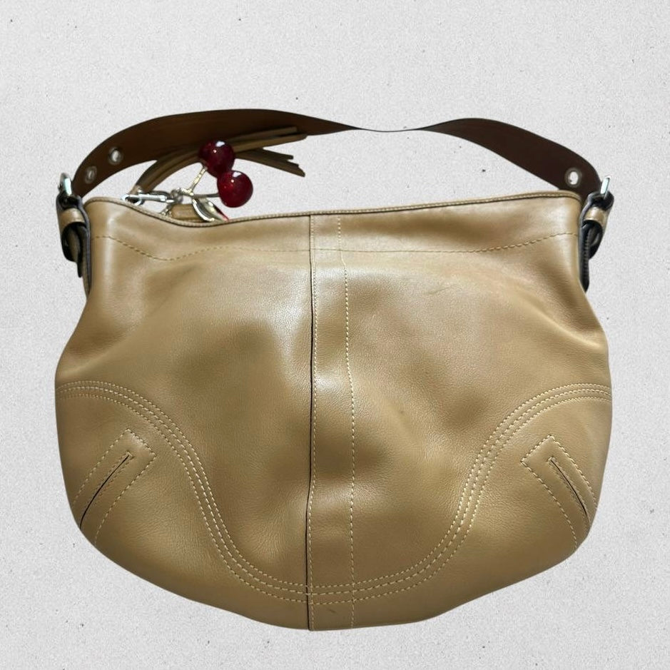 Authentic Vintage Coach Leather Hobo Bag