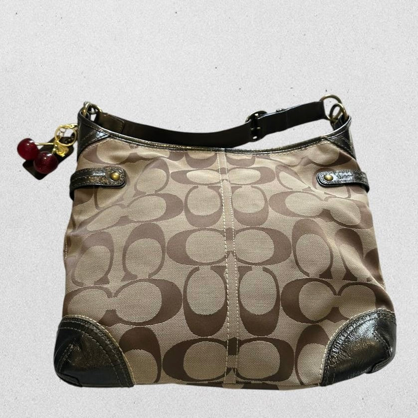 Authentic Vintage Coach Bleecker Signature Hobo Bag Rare
